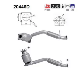 Catalyseur AS 20446D