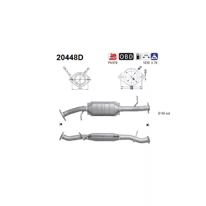 Catalyseur AS 20448D