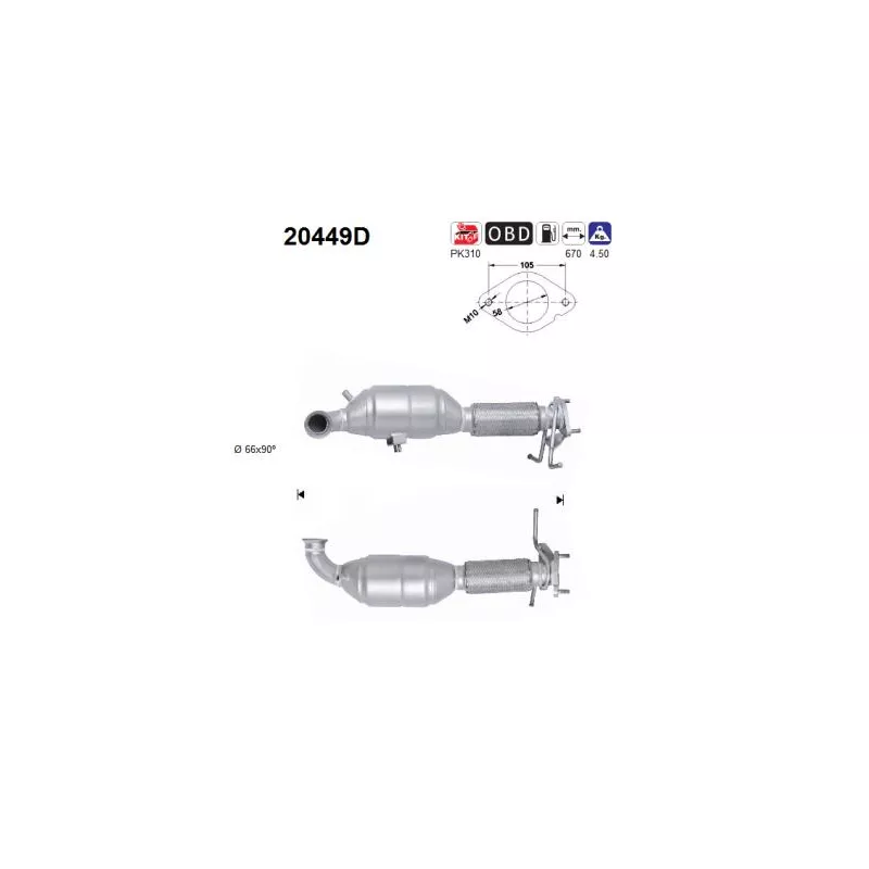 Catalyseur AS 20449D