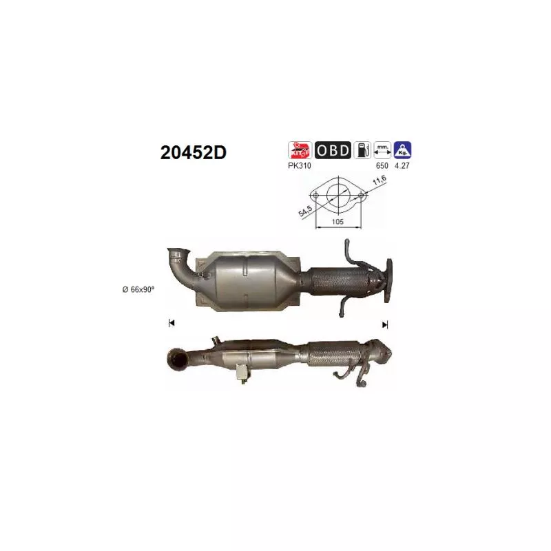 Catalyseur AS 20452D