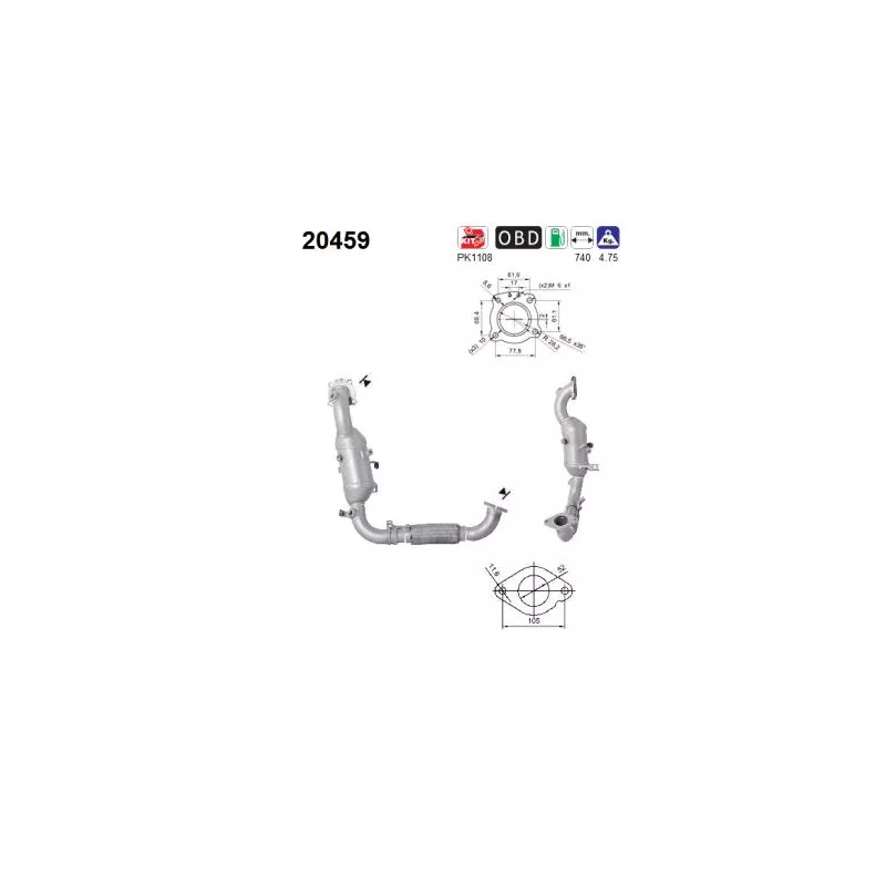 Catalyseur AS 20459