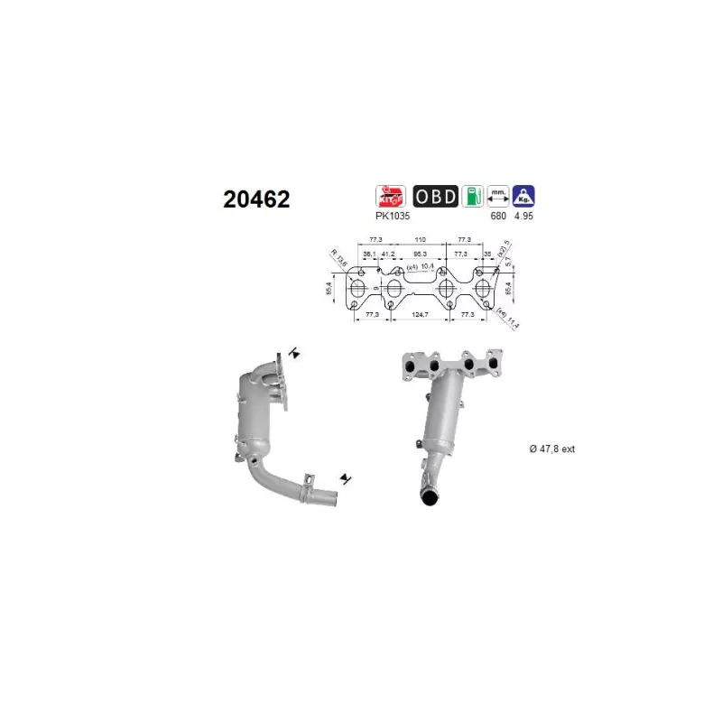 Catalyseur AS 20462