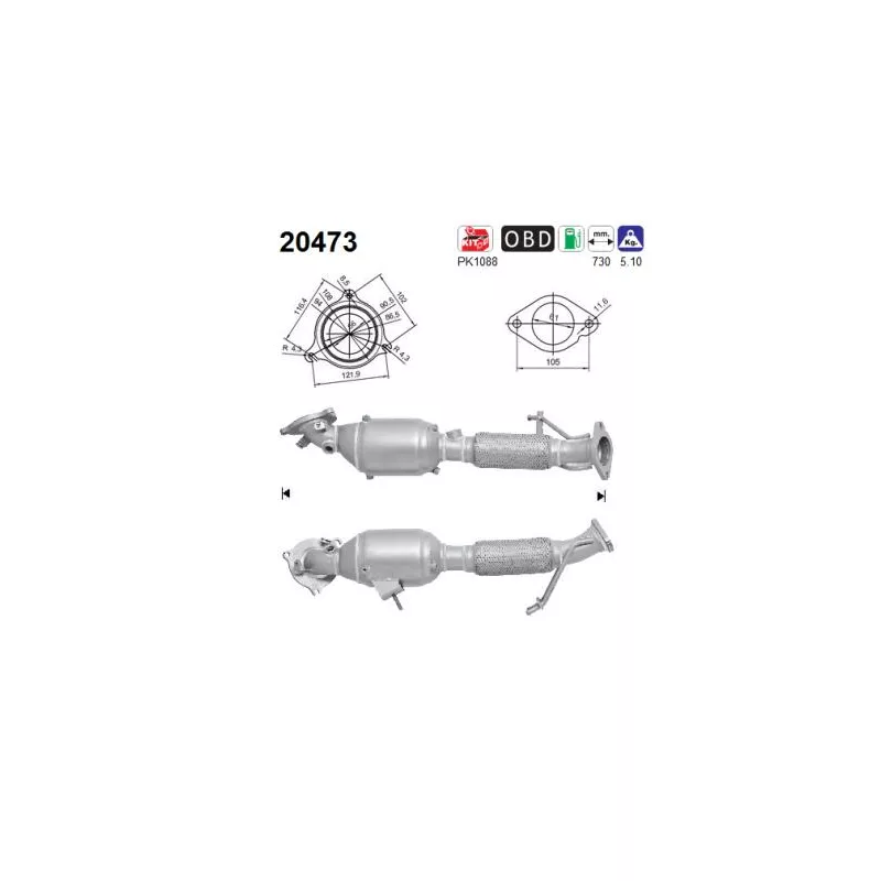 Catalyseur AS 20473