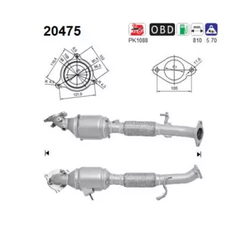 Catalyseur AS 20475