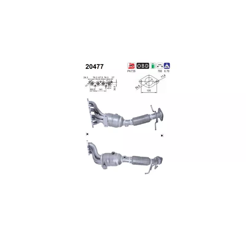 Catalyseur AS 20477
