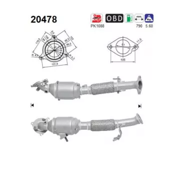 Catalyseur AS 20478