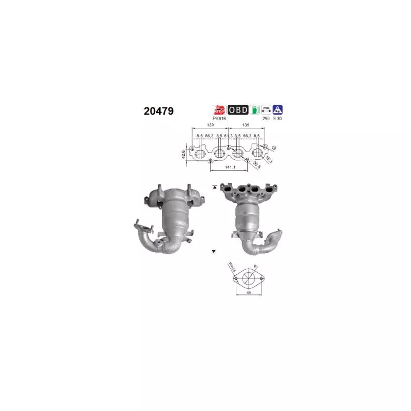 Catalyseur AS 20479