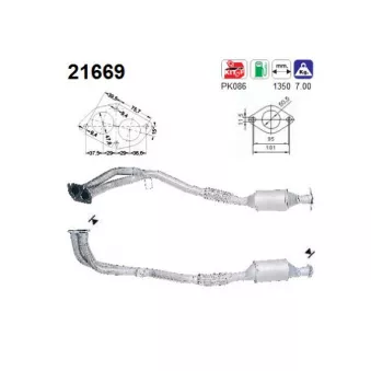 Catalyseur AS 21669