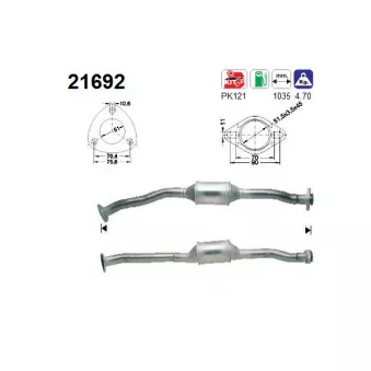 Catalyseur AS 21692