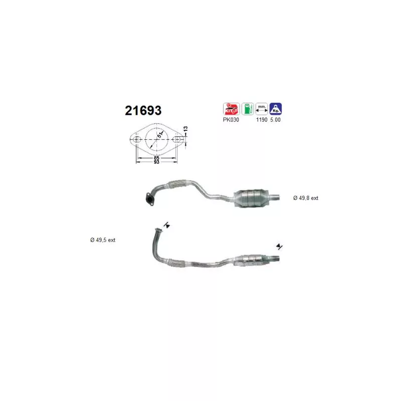 Catalyseur AS 21693