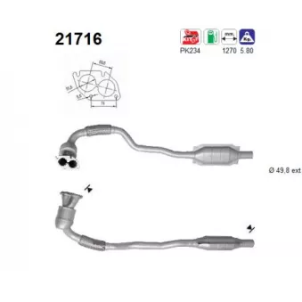 Catalyseur AS 21716
