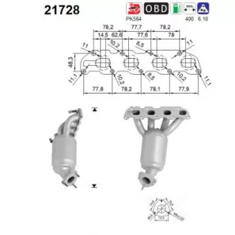 Catalyseur AS 21728