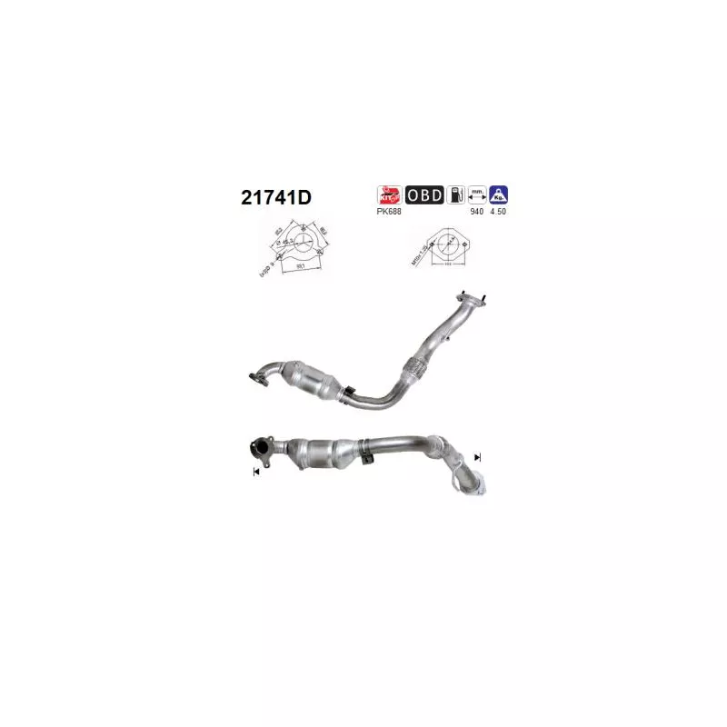 Catalyseur AS 21741D