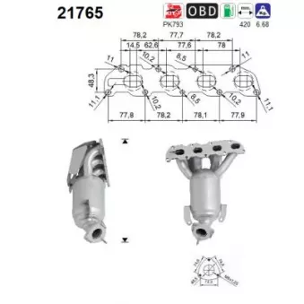 Catalyseur AS 21765