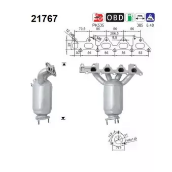 Catalyseur AS 21767