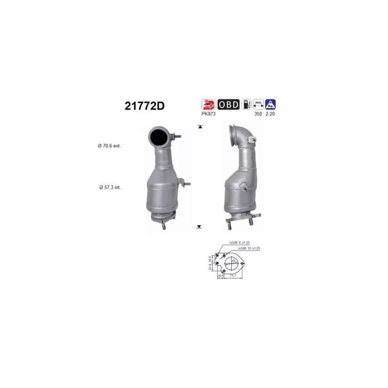 Catalyseur AS 21772D
