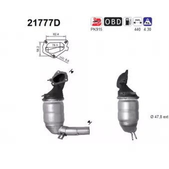 Catalyseur AS 21777D