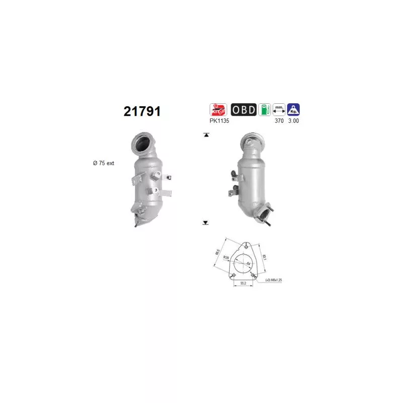 Catalyseur AS 21791