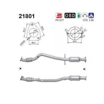 Catalyseur AS 21801