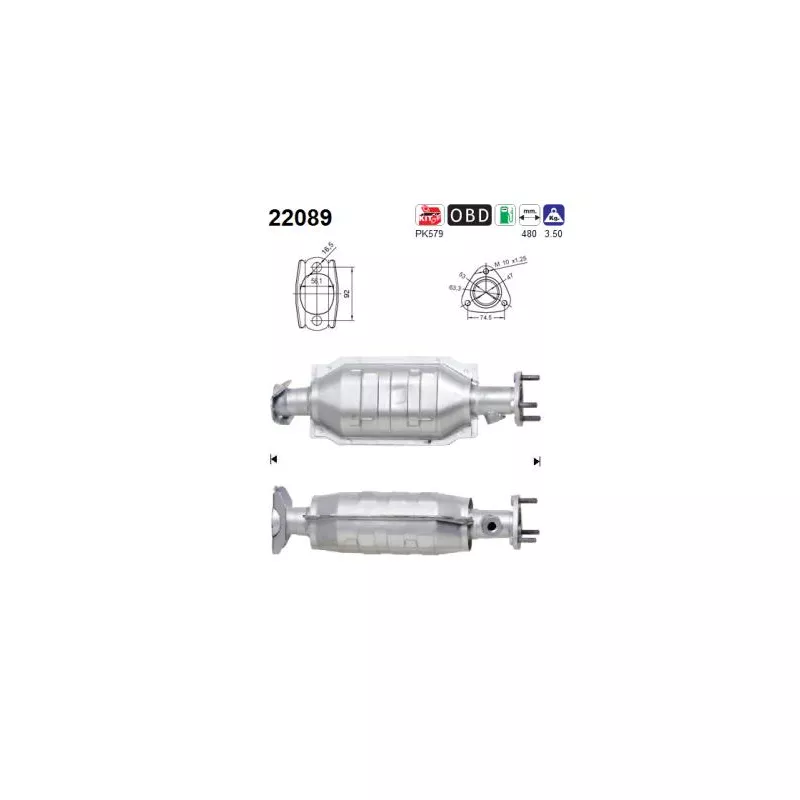 Catalyseur AS 22089