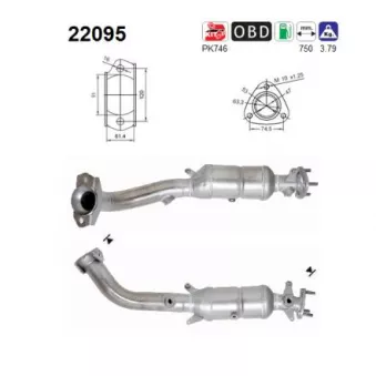 Catalyseur AS 22095