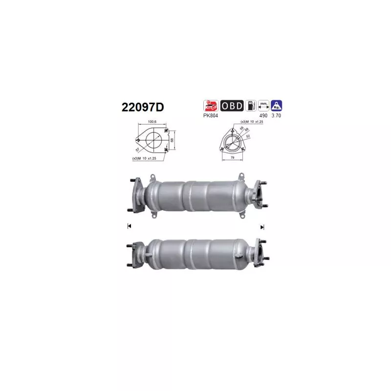 Catalyseur AS 22097D