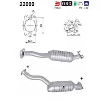Catalyseur AS 22099