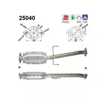 Catalyseur AS 25040