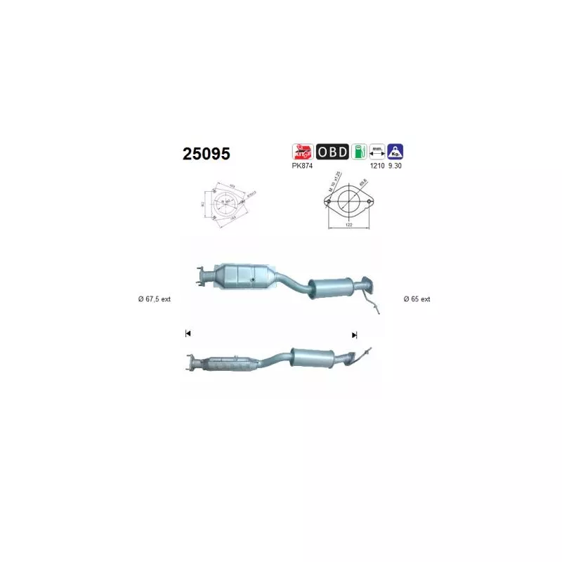 Catalyseur AS 25095