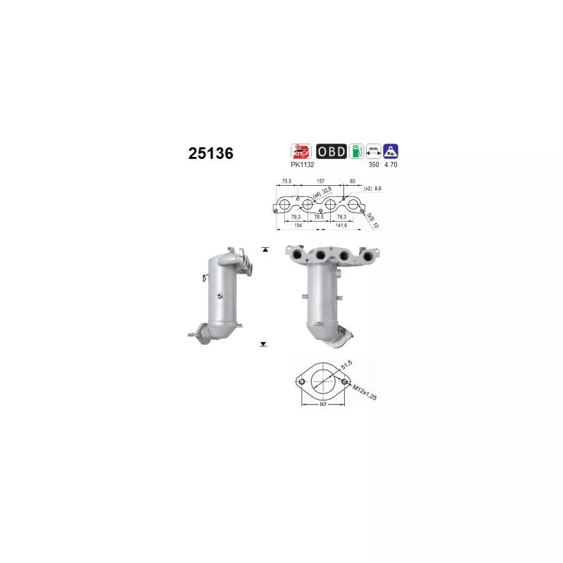 Catalyseur AS 25136