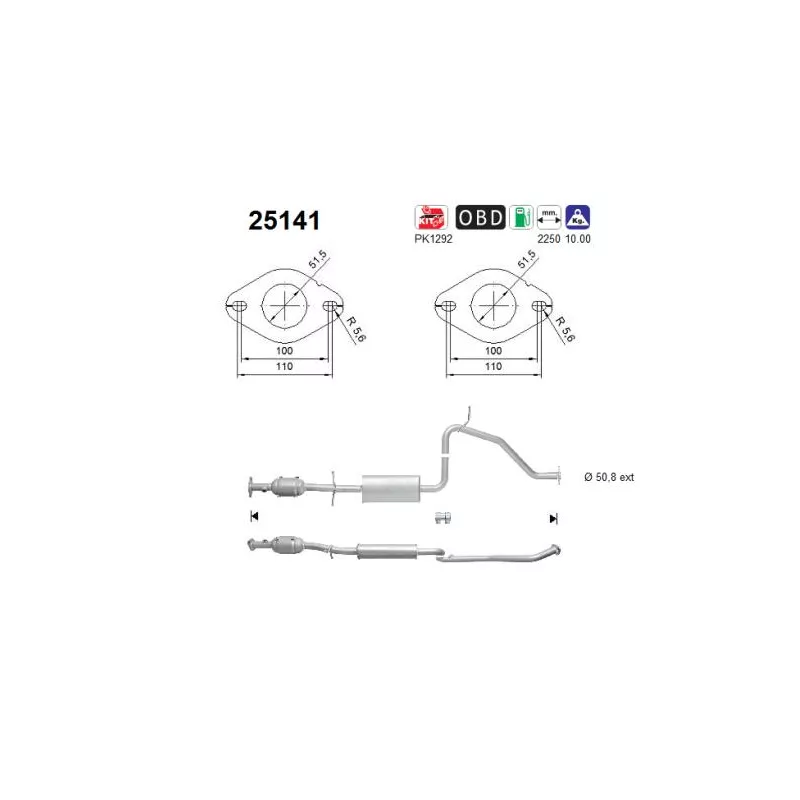 Catalyseur AS 25141