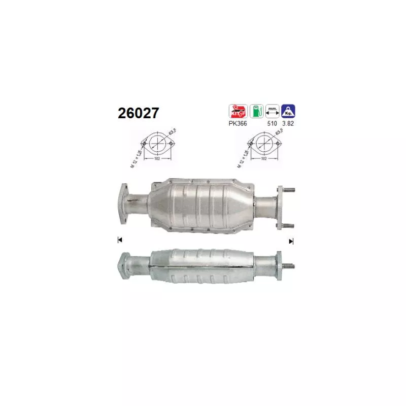 Catalyseur AS 26027