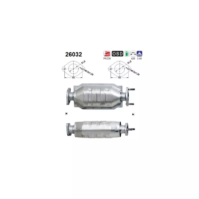 Catalyseur AS 26032