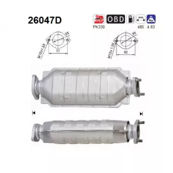 Catalyseur AS 26047D