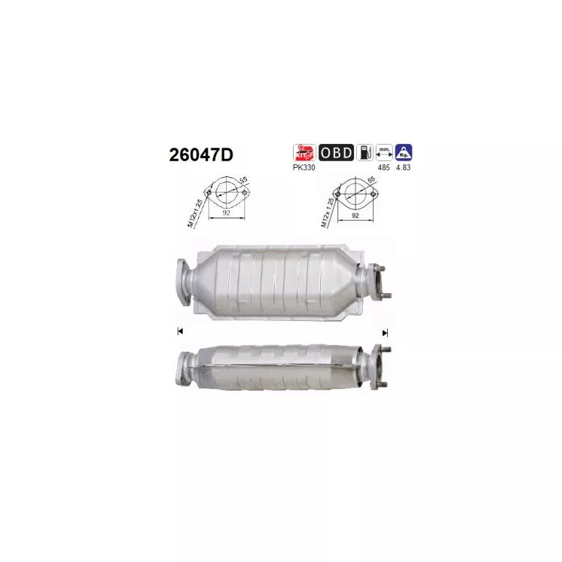 Catalyseur AS 26047D