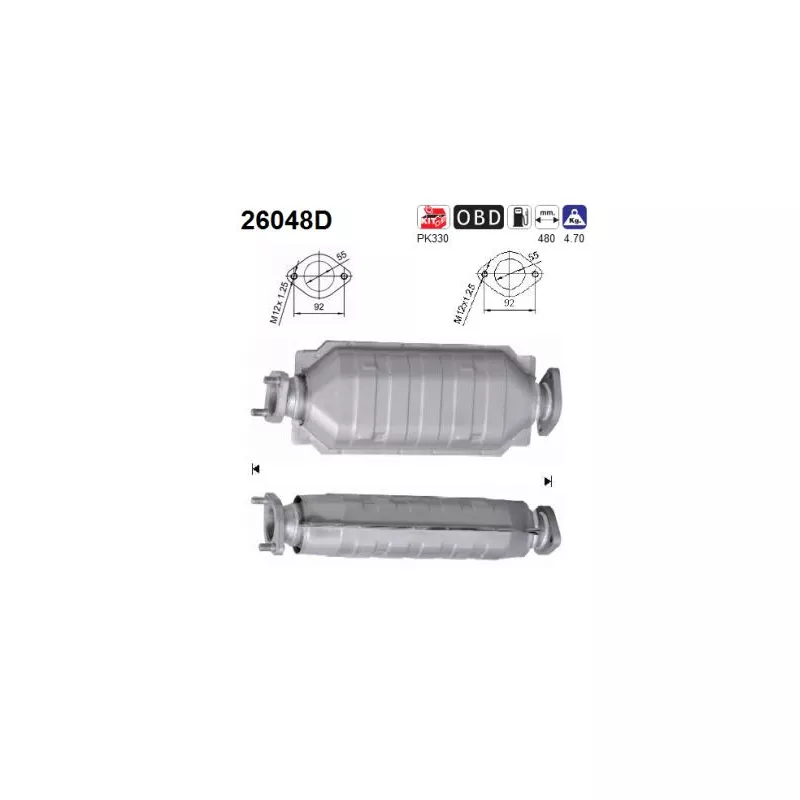Catalyseur AS 26048D