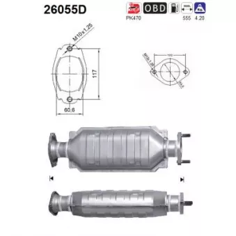Catalyseur AS 26055D