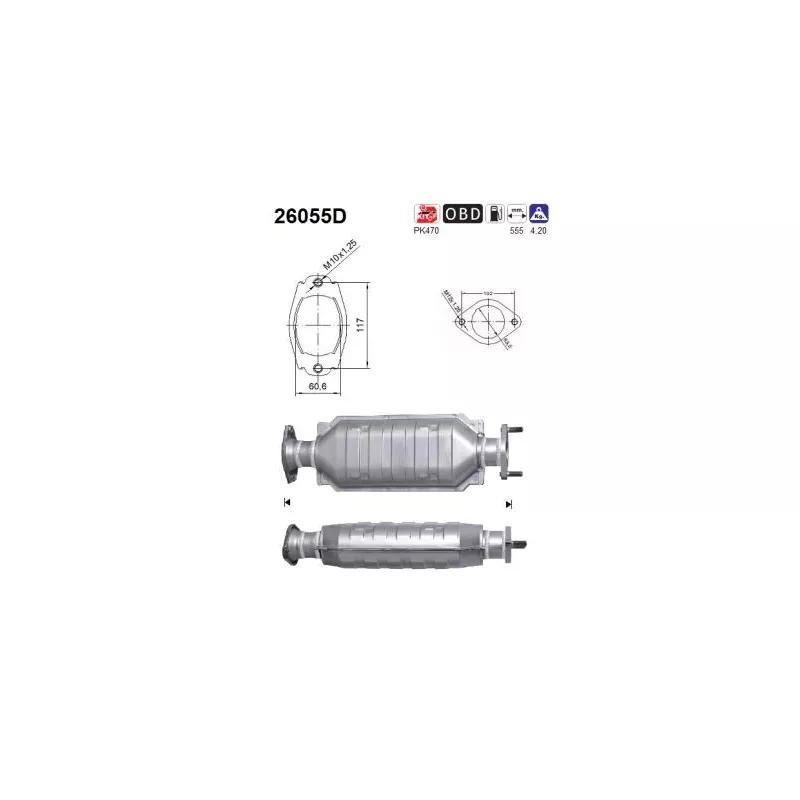 Catalyseur AS 26055D