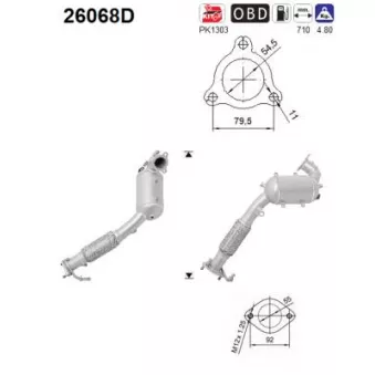 Catalyseur AS 26068D