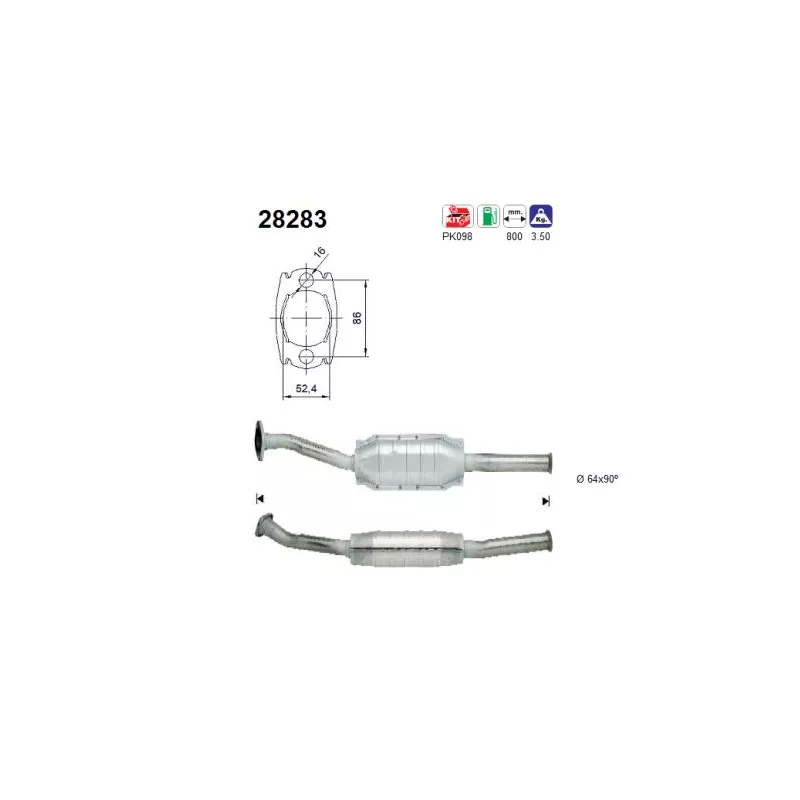 Catalyseur AS 28283