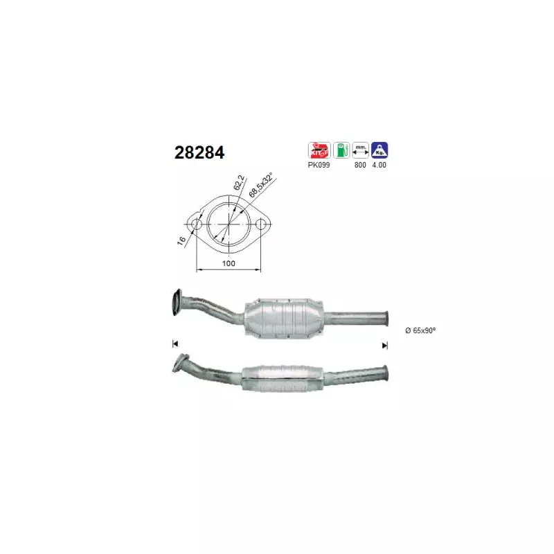 Catalyseur AS 28284