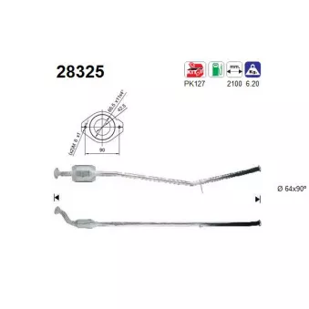 Catalyseur AS 28325
