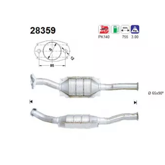 Catalyseur AS 28359
