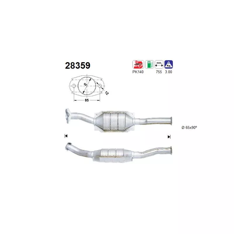 Catalyseur AS 28359
