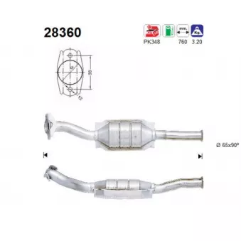Catalyseur AS 28360