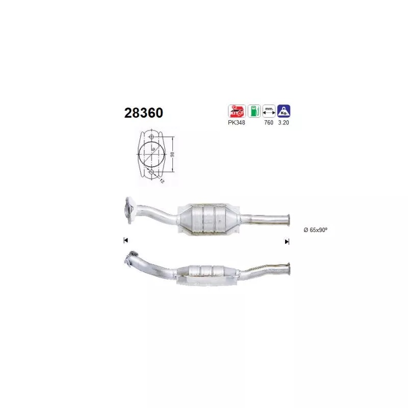 Catalyseur AS 28360