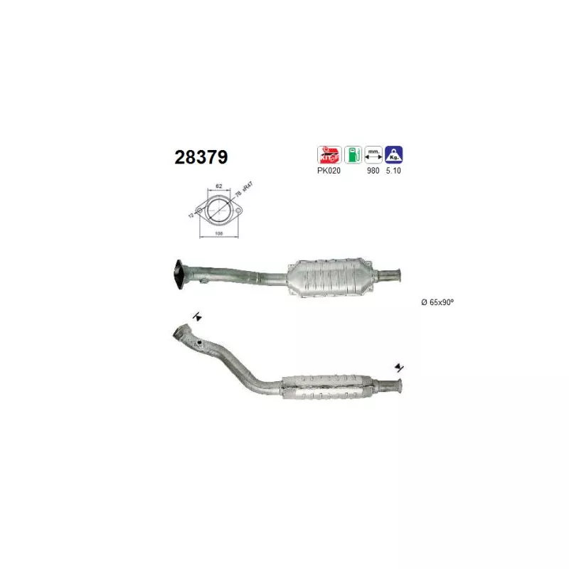 Catalyseur AS 28379