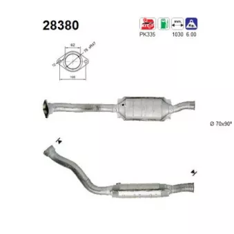 Catalyseur AS 28380