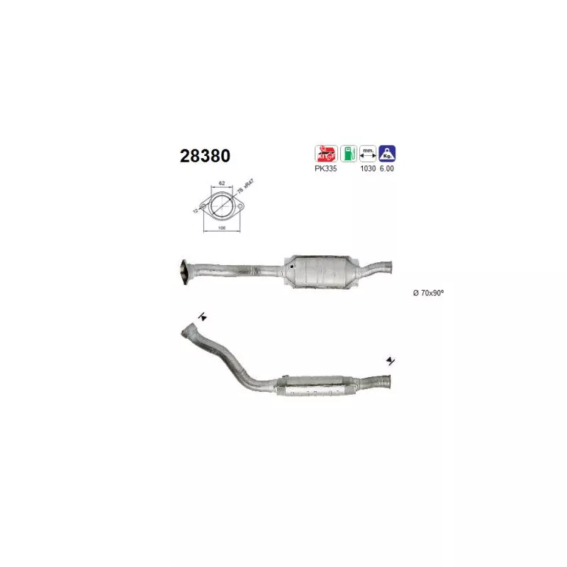 Catalyseur AS 28380