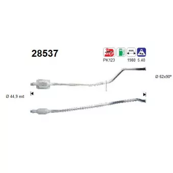 Catalyseur AS 28537